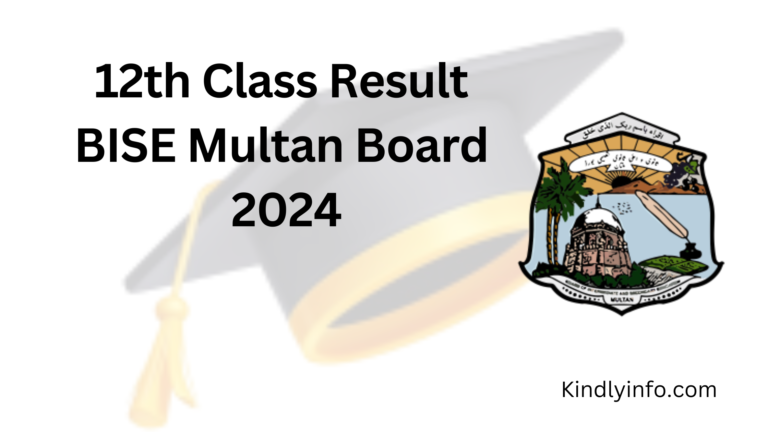 Easily check your 12th Class Result for BISE Multan Board 2024 online. Get instant access to your scores and marks.