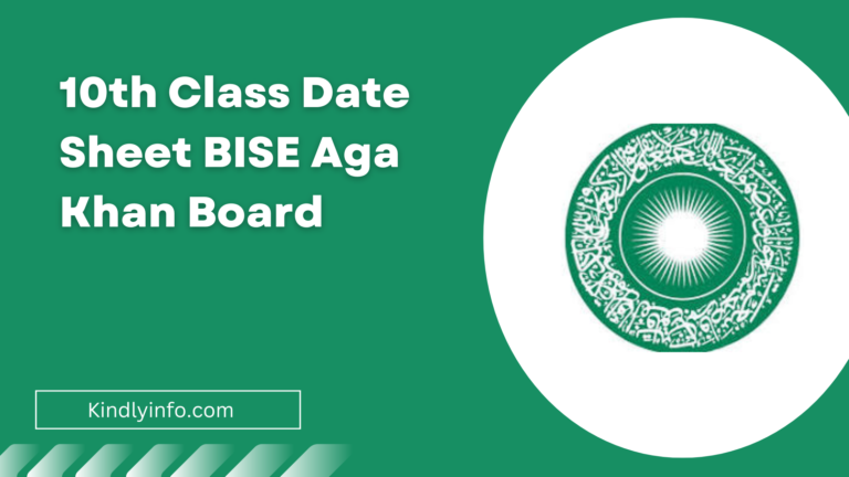 Get all the latest updates and information about Aga Khan Board 10th Class, including date sheet 2024 and other important announcements.