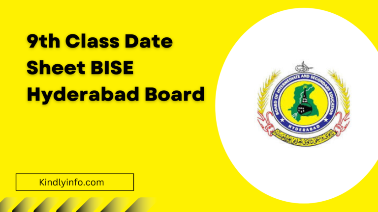 Explore Hyderabad Board 9th Class Official Date Sheet 2024. Plan your study schedule accordingly for better preparation.