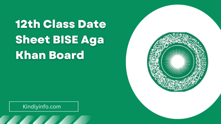 Find the Aga Khan Board 12th Class 2nd Year 2024 Official Date Sheet Here. Stay updated with the exam schedule for your convenience.