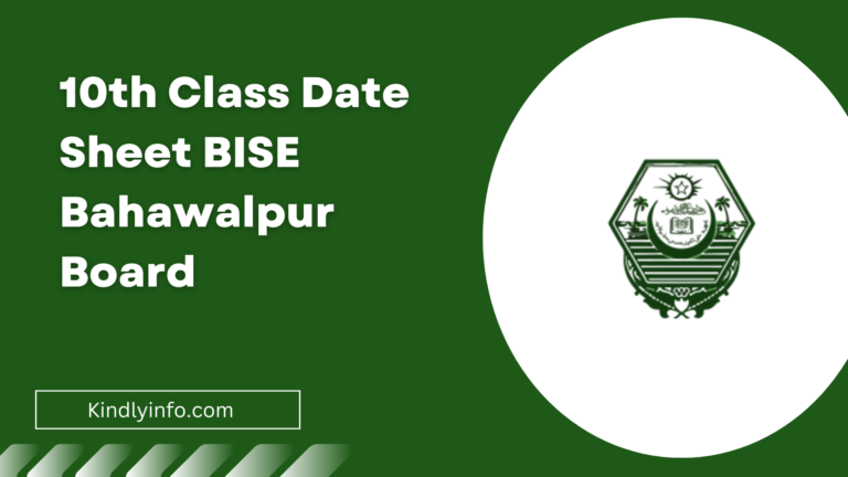 Get the latest updates and information about the BISE Bahawalpur Date Sheet for 10th Class 2024. Click now!